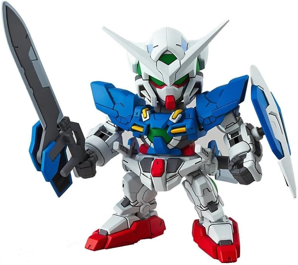 Bandai SD EX-Standard Gundam Exia model kit assembled