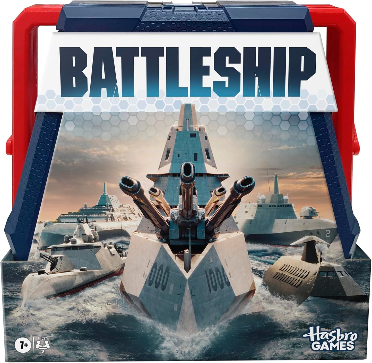 Hasbro Gaming Battleship Classic Board Game, Strategy Game For Kids Ages 7 and Up, Fun Kids Game For 2 Players
