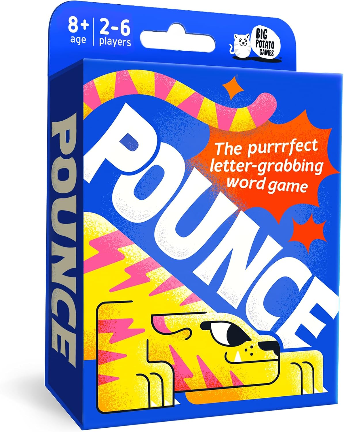 Big Potato Pounce: The Purrrfect Letter Grabbing Card Game | Best New Game 2026 | Perfect for Game Nights, Kid