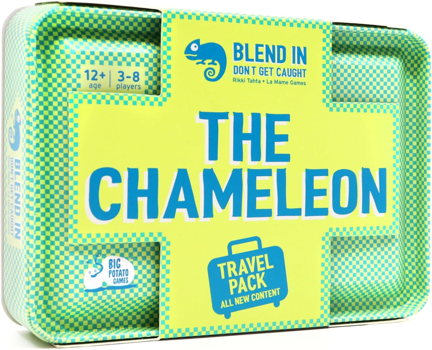 Chameleon Travel: The Award-Winning Spot-the-Imposter Game in a Travel Friendly Tin with 20 new topics
