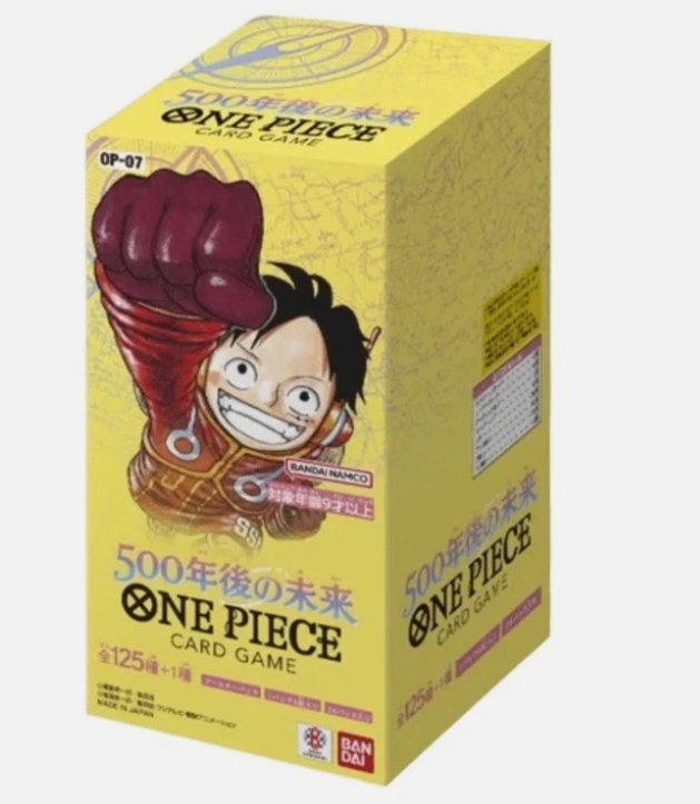 One Piece TCG OP07 500 Years Into The Future Booster Box Japanese New Sealed