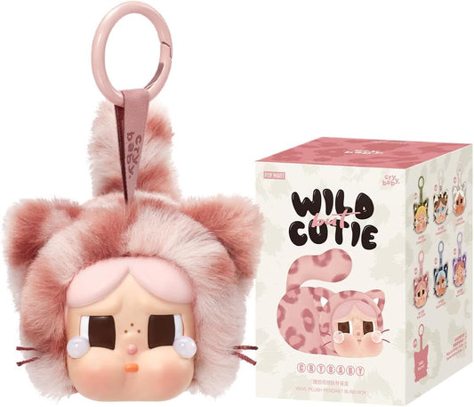POP MART CRYBABY Wild but Cutie vinyl plush pendant with retail blind box