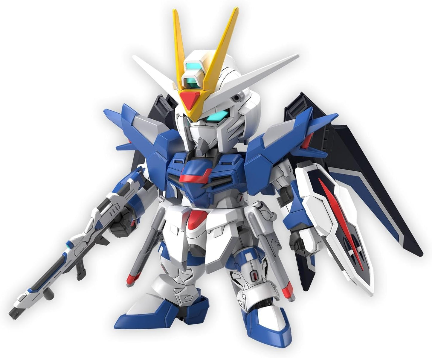 Bandai SD EX-Standard Rising Freedom Gundam model kit assembled