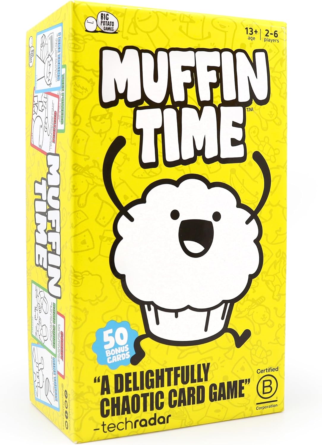 Big Potato Muffin Time – Hilarious Random Card Game for Teens & Adults | Party Game Night for 2+ Players Ages 