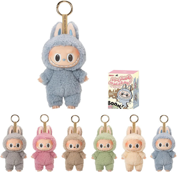 POP MART THE MONSTERS Exciting Macaron vinyl face blind box figure with the full six-figure line-up
