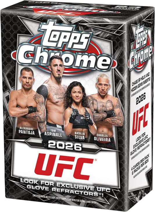 2026 Topps Chrome UFC Value Box, factory sealed