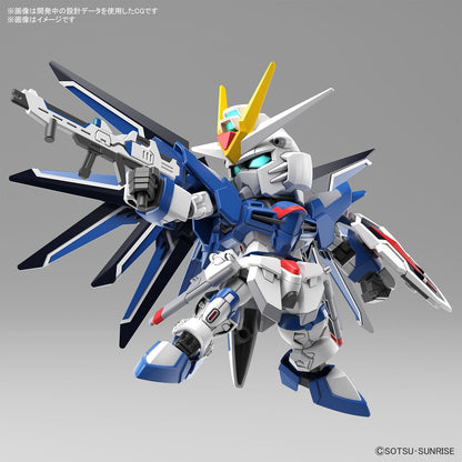 Rising Freedom Gundam SD model kit detail view