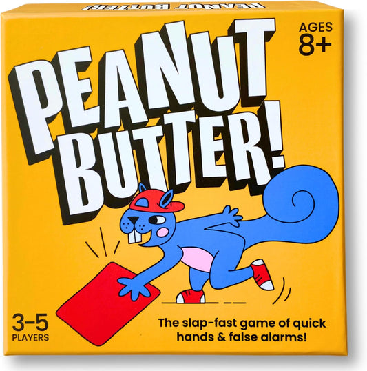Peanut Butter! – How Fast Are Your Reflexes? | New for 2026 | Super Simple Family Card Game for Kids & Adults | 3–5 Play