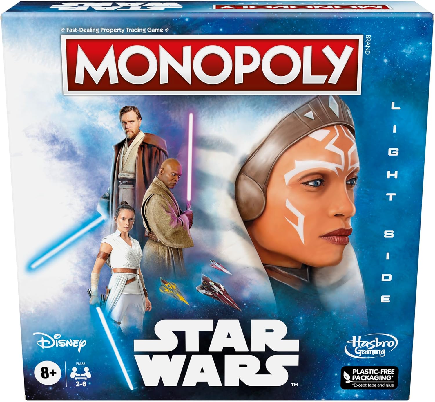 Monopoly Star Wars Light Side Edition board game box