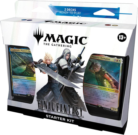 Magic: The Gathering Final Fantasy Starter Kit box with two ready-to-play decks