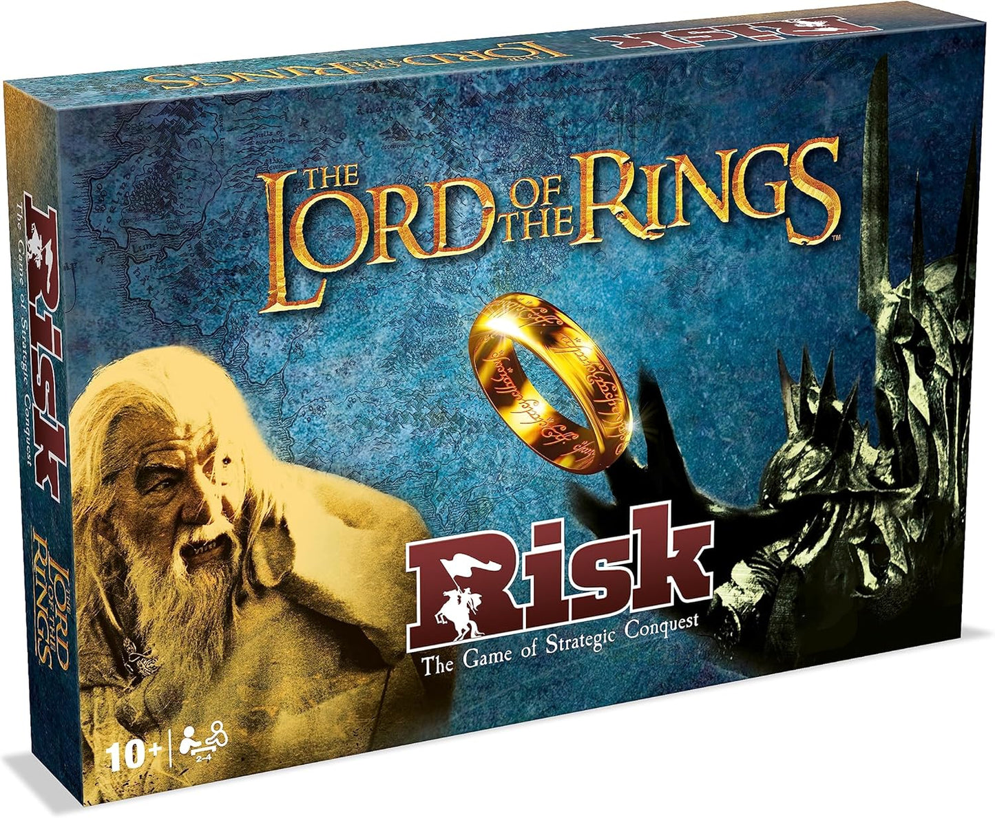 The Lord of the Rings RISK strategy board game box