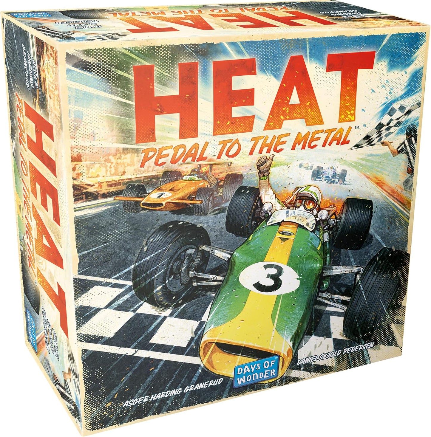 Heat: Pedal to the Metal — Racing Board Game